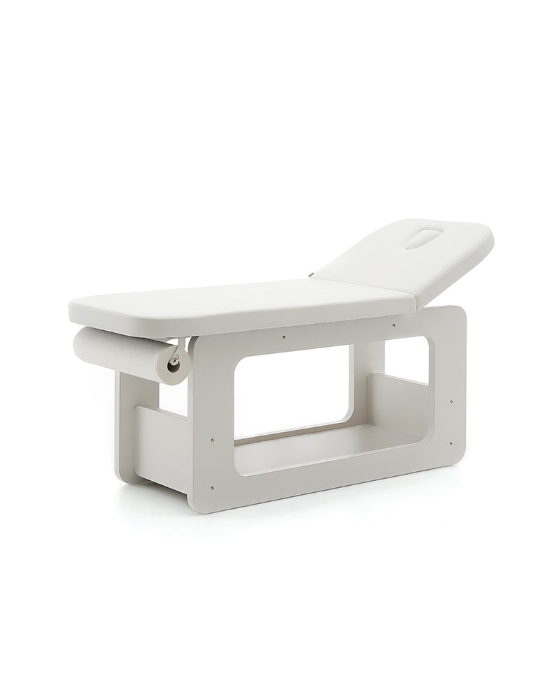 Creo - White treatment table - With heat